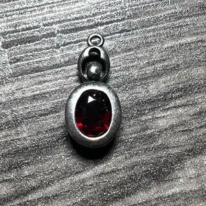 Dainty Sterlng silver pendant